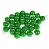 wooden beads 10mm green