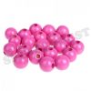 wooden 10 beads 12mm pink
