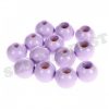 safety beads 12mm lilac