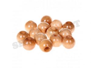 safety beads 12mm natural